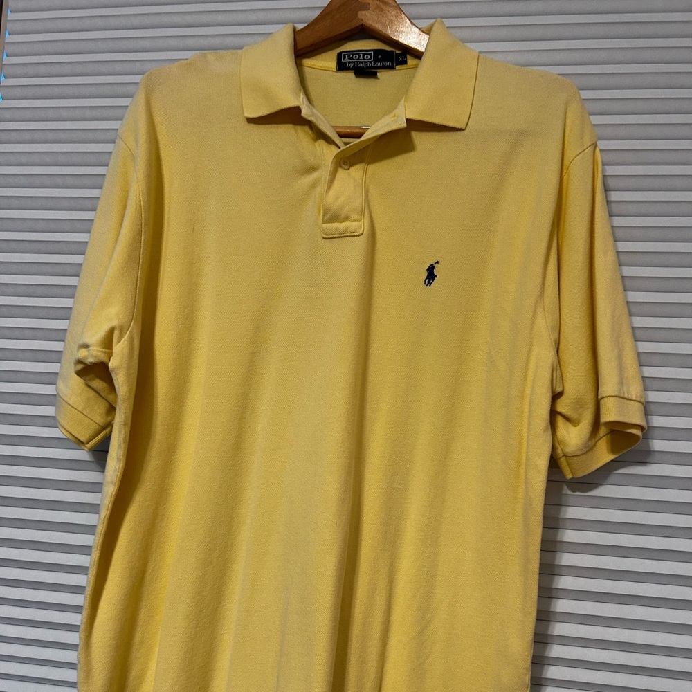 Yellow Polo by Ralph Lauren size XL